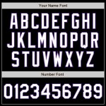 Maglia da baseball Forme Nero Personalizzata Autentica Colori 3 Bianco-Viola Maglia da baseball Forme Nero Personalizzata Autentica Colori 3 Bianco-Viola