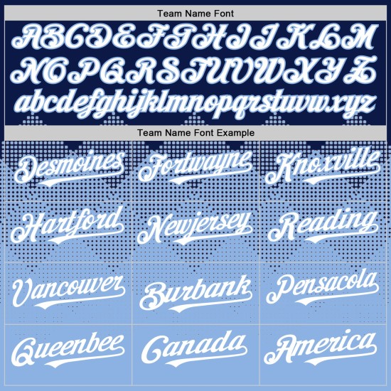 Maglia da baseball personalizzata con motivo blu navy, design autentico, forme 3D sfumate quadrate, bianco-chiaro Maglia da baseball personalizzata con motivo blu navy, design autentico, forme 3D sfumate quadrate, bianco-chiaro