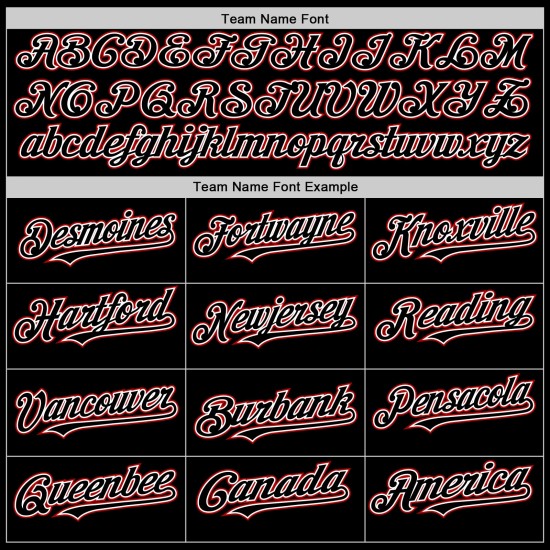 Maglia da baseball personalizzata senza maniche, rossa, bianca, autentica, a righe nere Maglia da baseball personalizzata senza maniche, rossa, bianca, autentica, a righe nere