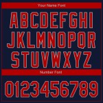 Maglia da baseball Boston Custom Fade Authentic Edition rosso-grigio, moda 3D, blu navy, città Maglia da baseball Boston Custom Fade Authentic Edition rosso-grigio, moda 3D, blu navy, città